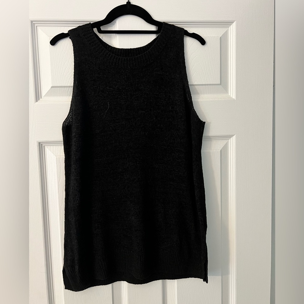 Black Knit Old Navy Tank Top